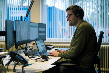 Hans combineert zijn werk op de HIC met de triage in de ggz